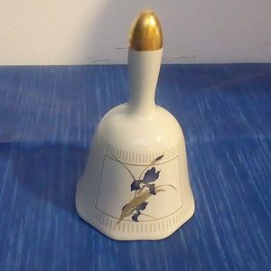 Rare Vintage Otagiri Grand Iris Bell